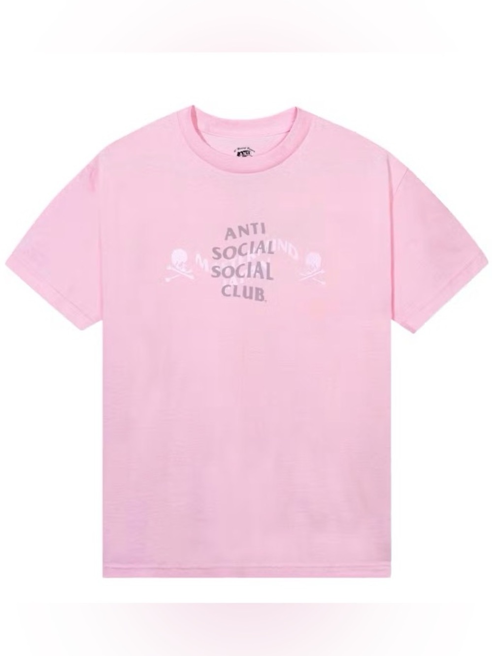NWT ANTI SOCIAL SOCIAL CLUB x MASTERMIND PINK/3M COLLABORATION TEE SZ MENS XL